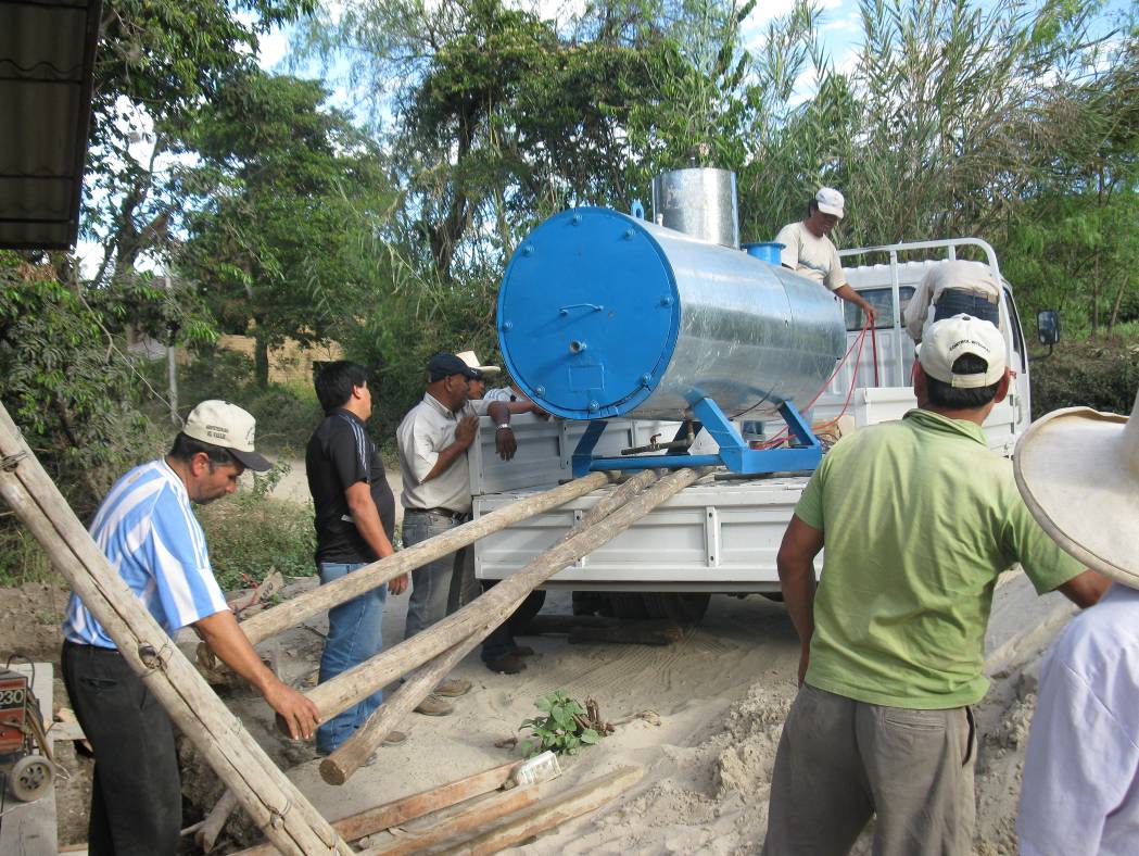 Instalación de planta de procesamiento de productos lácteos de la empresa de derivados lácteos Los Pinos, en el valle de Condebamba - Cajabamba